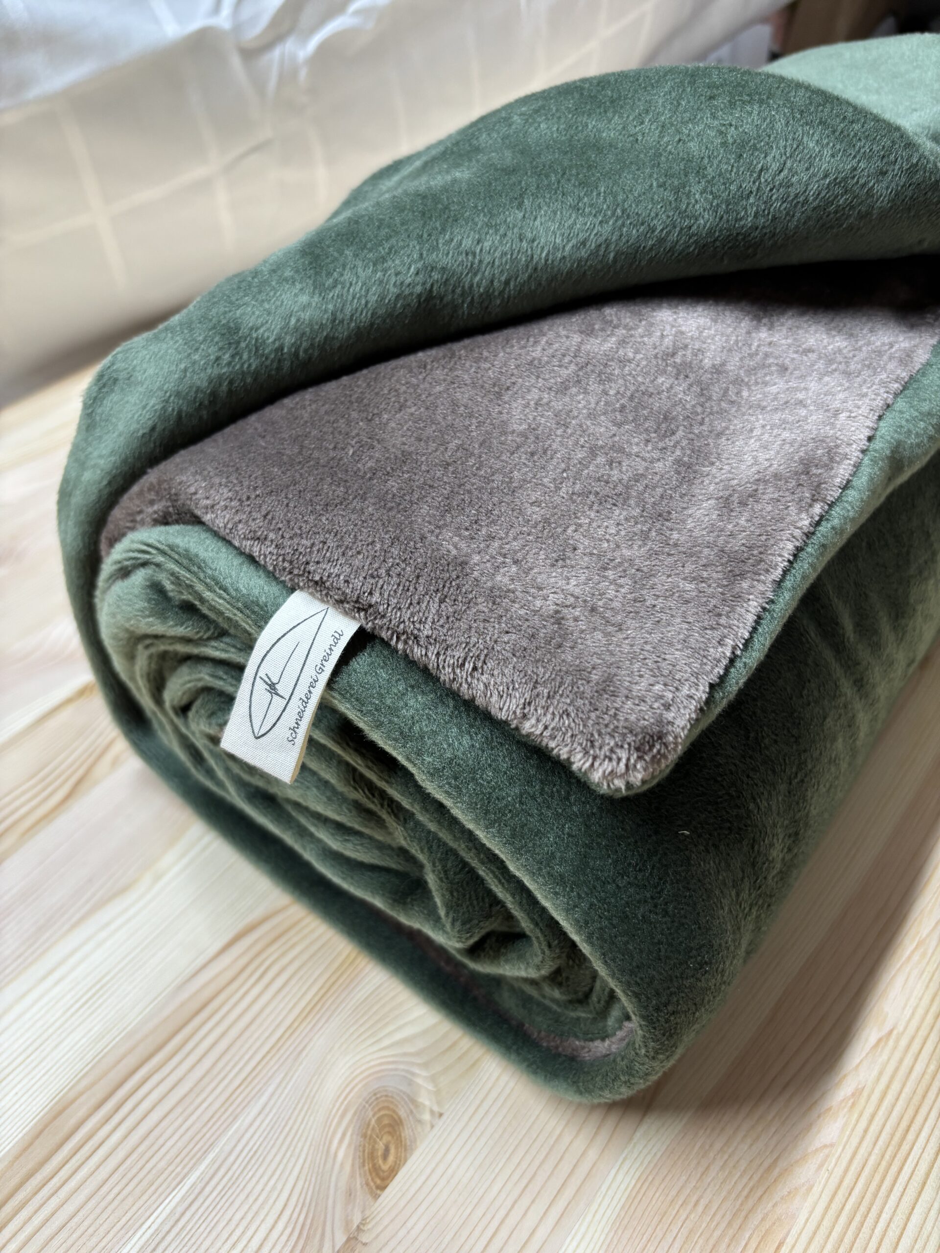 Inspiration - Kuscheldecke Detail